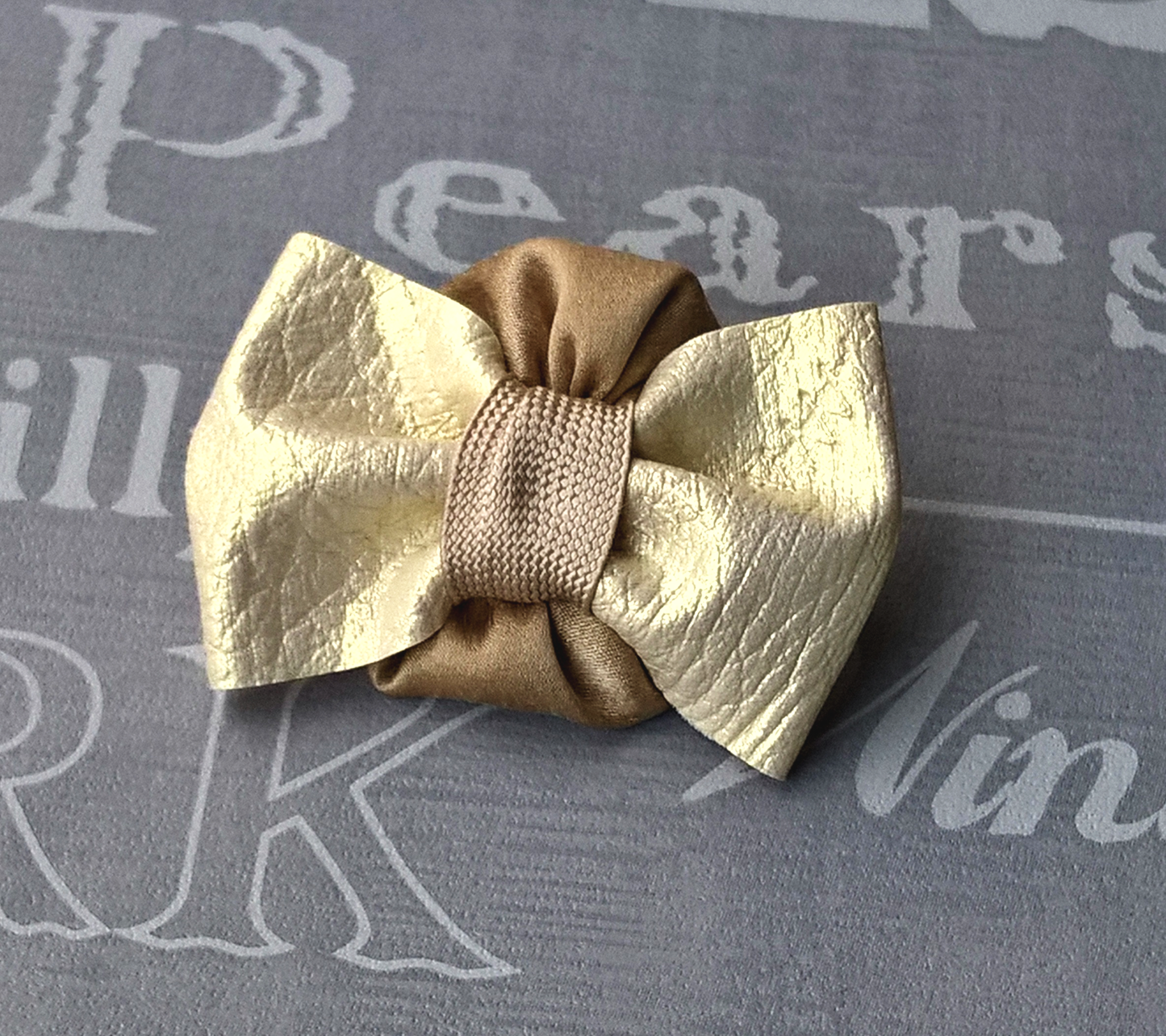 Ivory Bow Tie Boutonniere Groom Accessory,