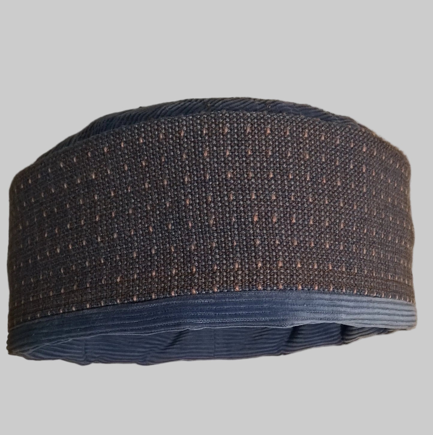 Front of smoking cap