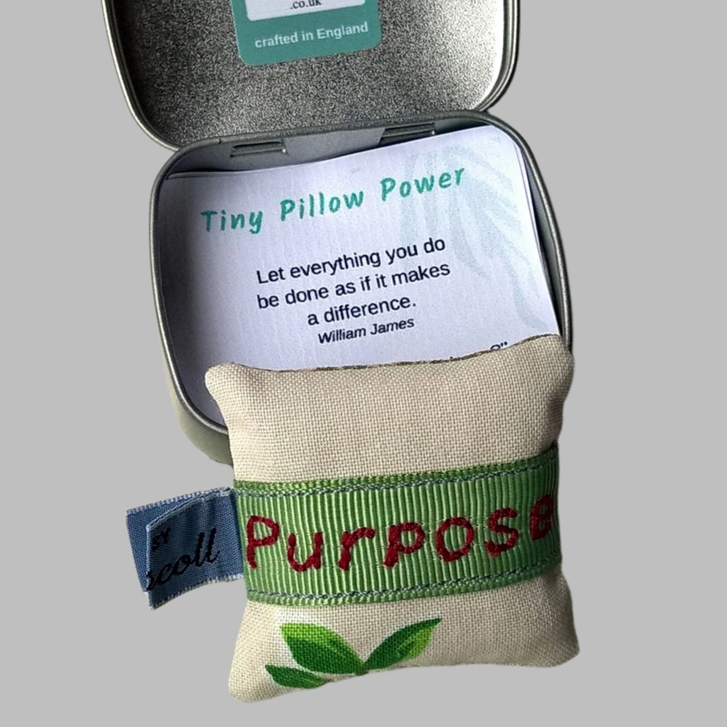 Mini Lavender Pillow I have purpose confidence builder